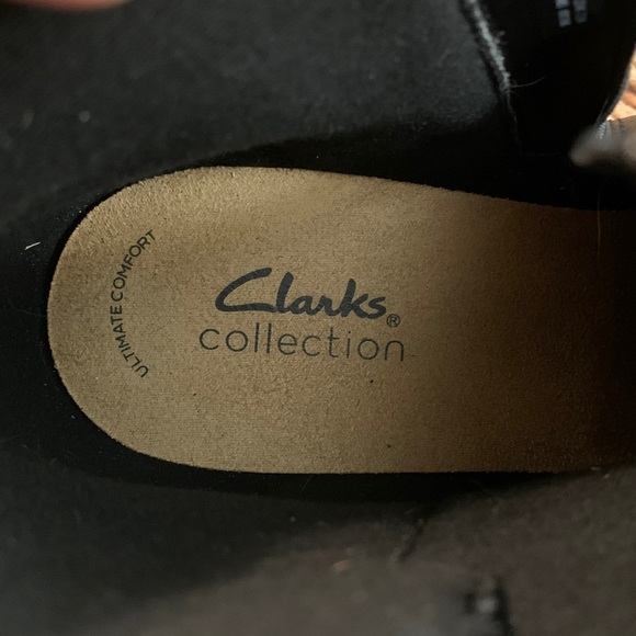 NWT Clarks leather ankle booties 10W - Picture 8 of 8